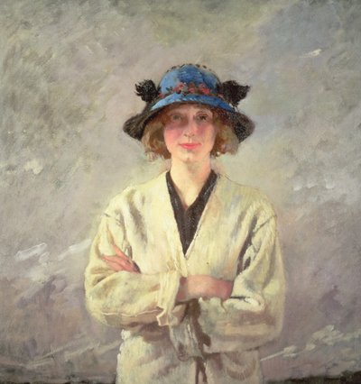 Mädchen in einem weißen Kleid von William Orpen